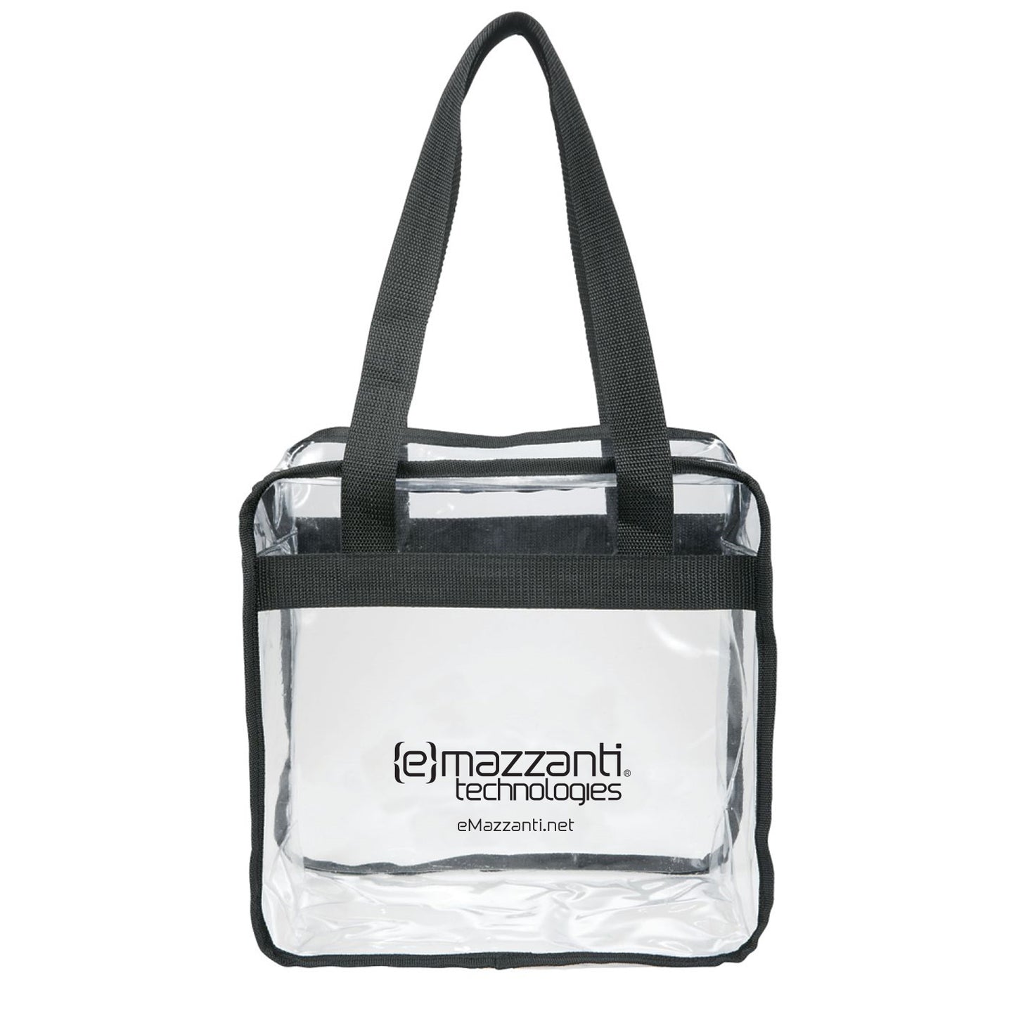 Game Day Clear Zippered Safety Tote